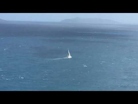 Fast Moving Catamaran