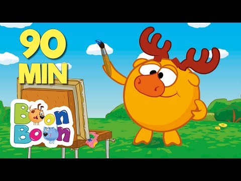 KikoRiki 90MIN - (Să desenăm) Desene animate | BoonBoon