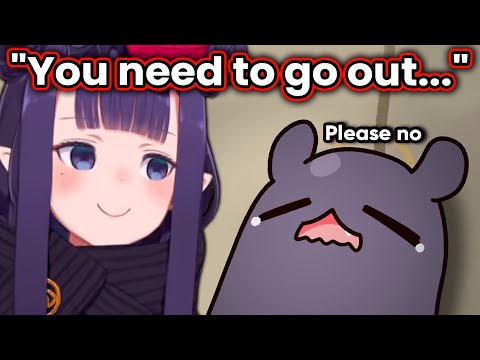 Ina forces us to socialize Ina forces us to socialize