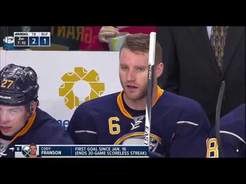 Cody Franson´s first NHL 2016/2017 goal 11/17/2016