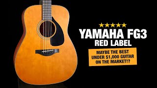 Video thumbnail for Yamaha FG3 Red Label - Under $1,000 Workhorse! by Acoustic Letter