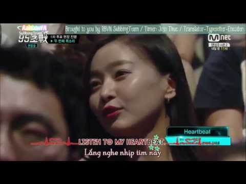 [Vietsub-kara] [26.06.2014] Heartbeat (2PM) - Rainbow Hyunyoung