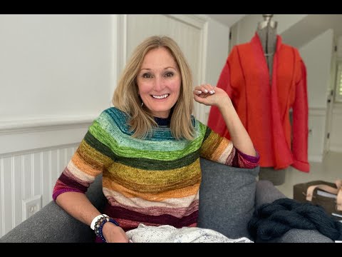 a friend to knit with - Episode 17 - Stripes, speckles and tips!