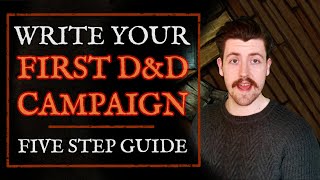 How to write your first Dungeons and Dragons campaign