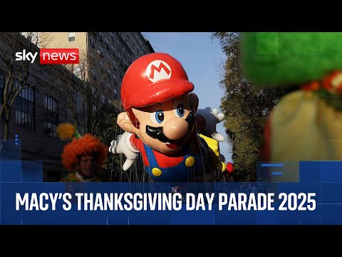 Macy's Thanksgiving Day Parade takes place in New York