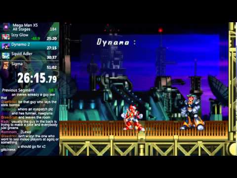 Mega Man X5 All Stages Speed Run in 48:56