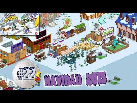 Los Simpson Springfield "Navidad'15: Cap. 22 - La Gastroneta Renoburger y Arboles de Navidad" - Tony