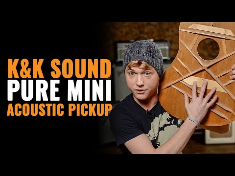 Immagine K&K Pure Mini Steel-String Transducer Pickup - 3