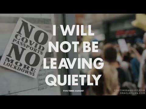 "I Will Not Be Leaving Quietly" by Five Times August (Music & Lyric Video) 2021