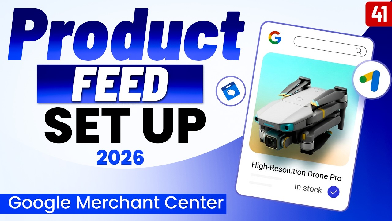 How To Upload Product Feed In Google Merchant Center | Google Ads For Beginners 2026  #googleads2026