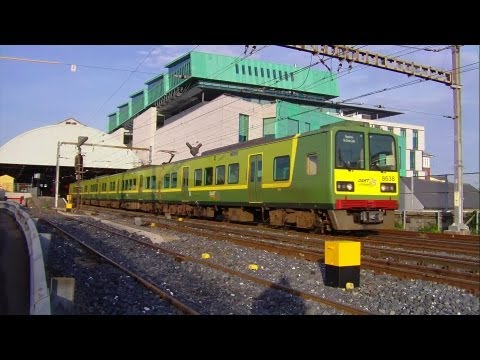 Class 8520 Dart - Pearse Station, Dublin