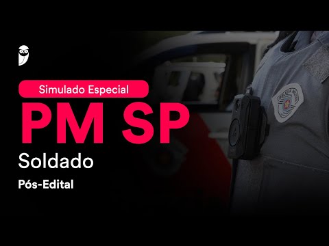 Simulado Especial PM SP - Soldado - Pós-Edital - Correção