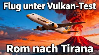 Test-Flug Vulkan-Test von Rom nach Tirana (Albanien) - 1 h Flugzeit