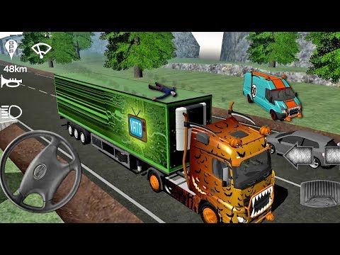 Cargo Transport Simulator #22 HALLOWEEN PAINT! - Android IOS gameplay - YouTube