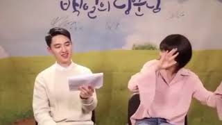 Kyungsoo singing &quot; cherry blossom &quot;