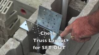 Burmon Brackets for Concrete Masonry Tie Downs