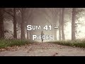 Sum 41 - Pieces [Acoustic Cover.Lyrics.Karaoke]