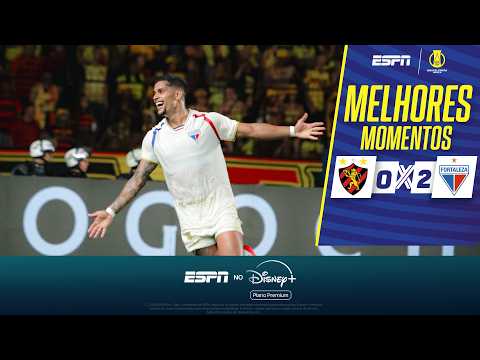 Gols e melhores lances de Sport x Fortaleza