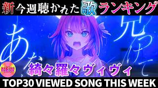 【vivi】ホロライブ歌ってみた週間ランキング  viewed cover song  week 2026/3/27～4/3【1年期間/1year 】【hololive】