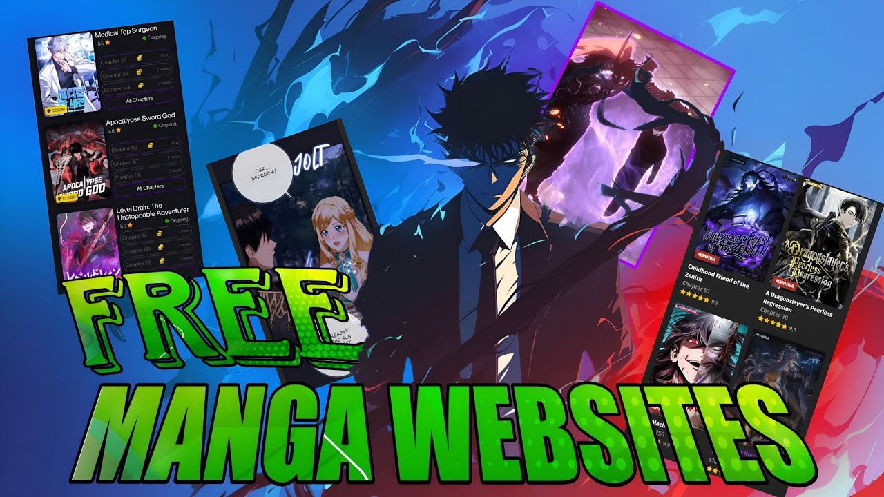 5 Free Websites to Read Manhwa, Manhua and Manga with no ads