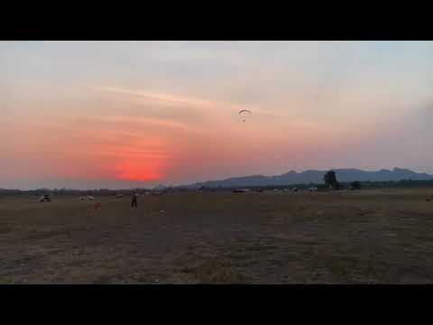 Firat Flight. Paramotor From Thailand