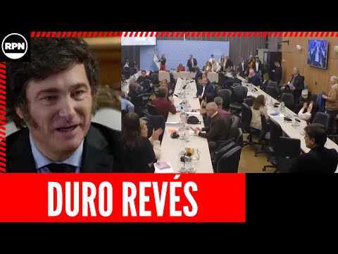 El Congreso le acaba de dar un durísimo golpe a Milei