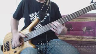 Incubus - Redefine [Bass Cover + Tab]