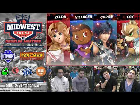 Midwest Arena Doubles FInals: Stevenshark + Comet (Red) vs Panda Bair + Sayuki (Blue)