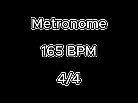 Metronome - 165 BPM [4/4 Time]