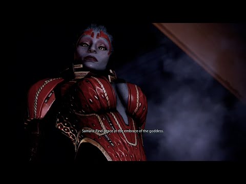 Samara The Asari Justicar - Mass Effect: Legendary Edition Game Clip