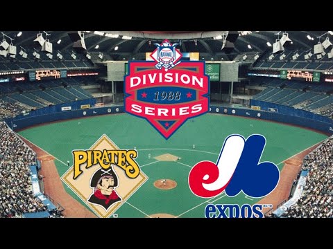 INside Pitch 1988 PostSeason!  NL Division Series!  Game 4:  PIT Pirates @ MTL Expos