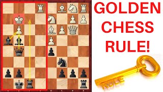 The GOLDEN Rule Every Chess Player Should Know!