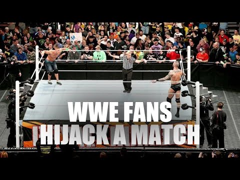 10 Times WWE Fans Hijacked A Match
