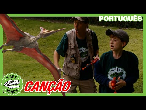Músicas de Dinossauros | Corra sem parar - os dinossauros estão vindo!