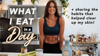What I eat in a day + habits that cleared my skin | Helen Owen