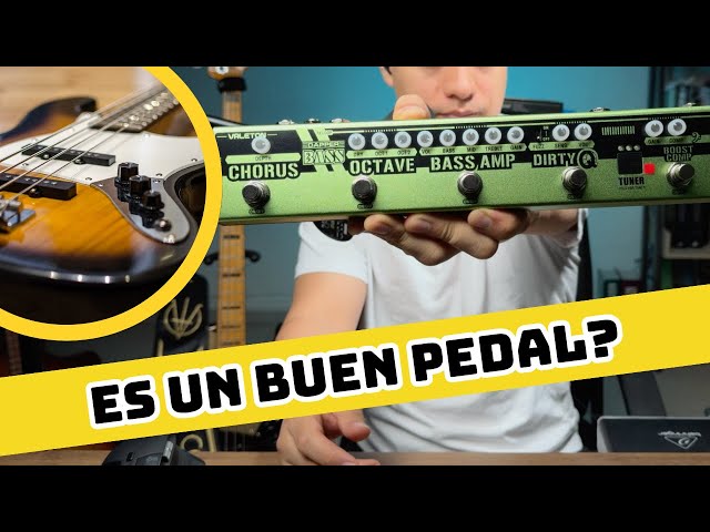 Vídeo relacionado con VALETON Pedal Multi Efectos para Bajo Stage Session Gigging Practice Analog Amp Boost Comp Chorus Dapper Bass Mini