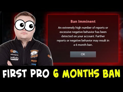 Noone will be first pro with 6 MONTHS BAN? Tilting and feeding mid