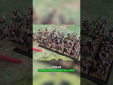 Bestigor's Full Command Department in Upgrade Mode! WARHAMMER THE OLD WORLD