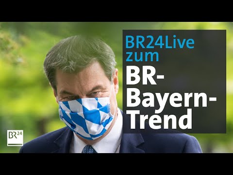 #BR24Live on the BR-BayernTrend: Is Prime Minister Söder more popular than ever? | BR24