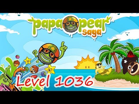 Papa Pear Saga Level 1036 (NO BOOSTERS)