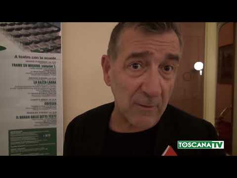 2019-02-19 PISTOIA - LORENZO BAGLIONI APRE STAGIONE TEATRALE FRANCINI