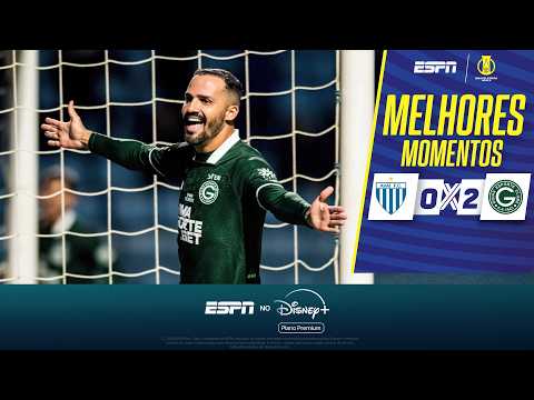 Gols e lances de Avaí x Goiás