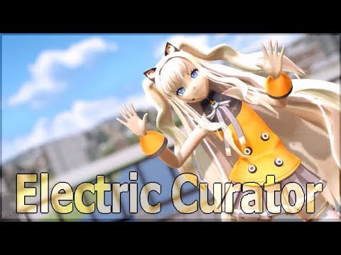 SeeU sings Electric Curator - Hatsune Miku - MMD + Vocal Cover
