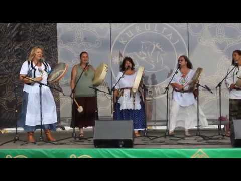 Kurultáj 2018/1 "Lélekhívó" táltos dobolás