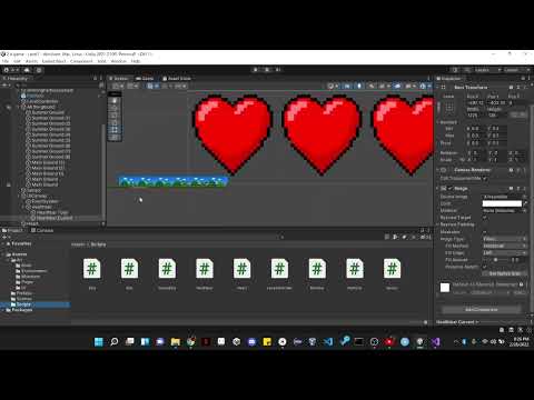 How I created a Health System In Unity for my 2D Game