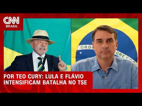 Lula e Flávio intensificam batalha no TSE; entenda | LIVE CNN