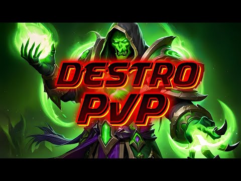 World of Warcraft Dragonflight: DESTRUCTION WARLOCK PvP [4K60FPS]