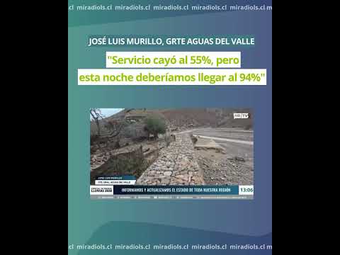 🚨🚰 Aguas del Valle explicó por qué volvió a haber cortes de agua en La Serena y Coquimbo.  La…