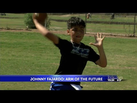 10-year-old quarterback Johnny Fajardo catching national attention