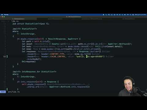 hooking up dioxus web to dioxus ssr | rust, axum, dioxus, sqlite in prod